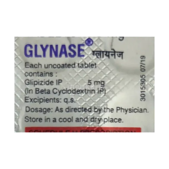 glynase tablet 10's